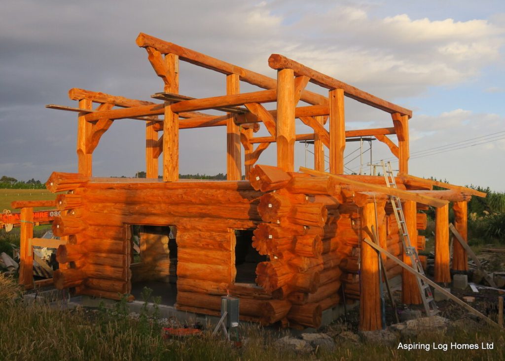 Macrocarpa Log Home