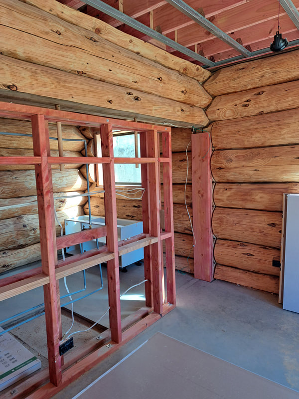 Log Internal framing