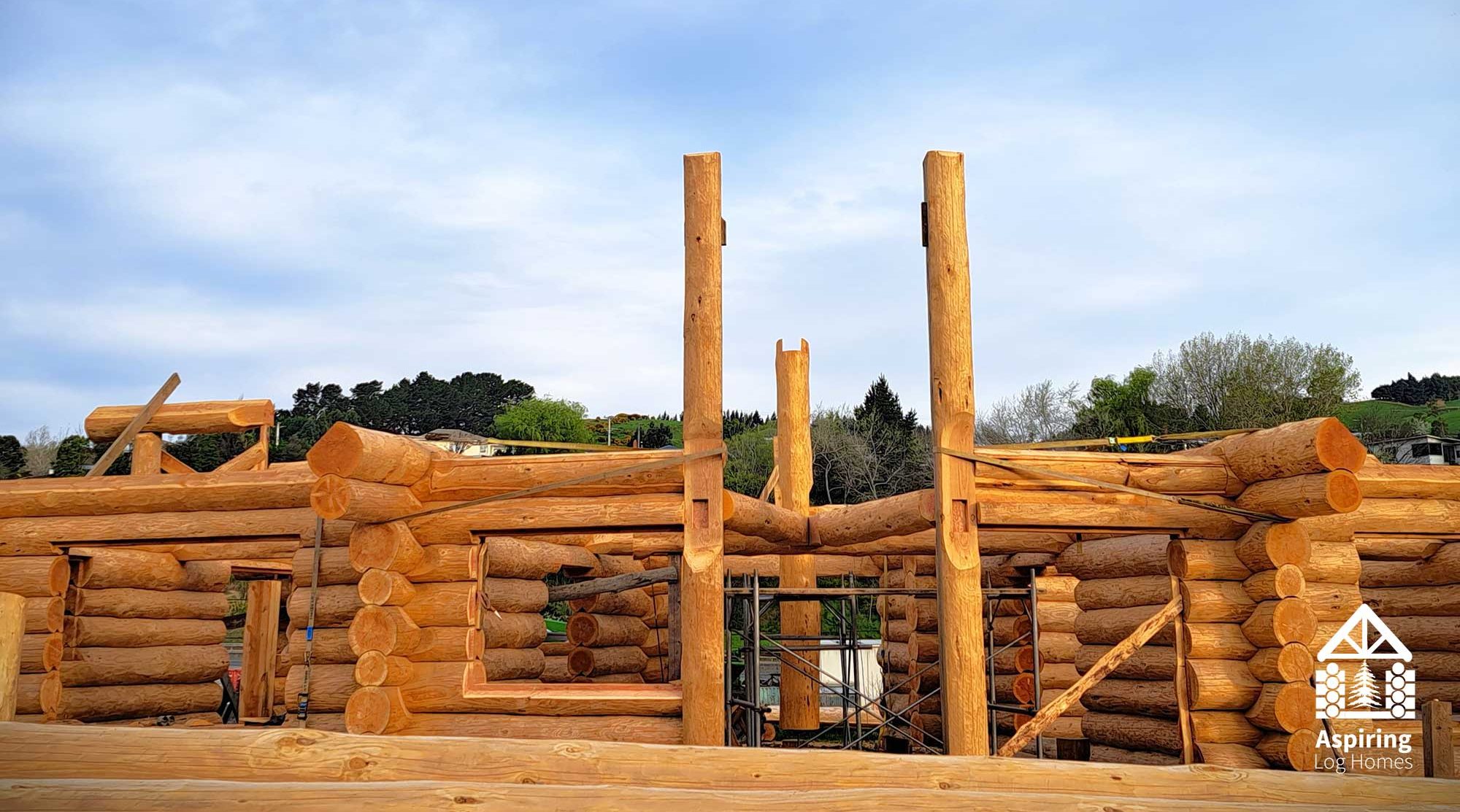 Aspiring Log Home current projects